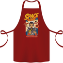 Space Cadet Explore the Galaxy Astronaut Cotton Apron 100% Organic Maroon