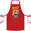 Space Cadet Explore the Galaxy Astronaut Cotton Apron 100% Organic Red