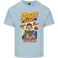 Space Cadet Explore the Galaxy Astronaut Mens Cotton T-Shirt Tee Top Light Blue