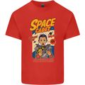 Space Cadet Explore the Galaxy Astronaut Mens Cotton T-Shirt Tee Top Red