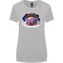 Space Planet Dessert Funny Food Womens Wider Cut T-Shirt Sports Grey