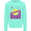 Space Revolution Universe Astronaut 60's Mens Sweatshirt Jumper Peppermint