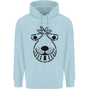 Spacehopper Retro Bouncy Toy Space Hopper Childrens Kids Hoodie Light Blue