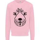 Spacehopper Retro Bouncy Toy Space Hopper Kids Sweatshirt Jumper Light Pink