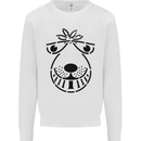 Spacehopper Retro Bouncy Toy Space Hopper Mens Sweatshirt Jumper White