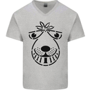 Spacehopper Retro Bouncy Toy Space Hopper Mens V-Neck Cotton T-Shirt Sports Grey