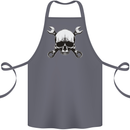 Spanner Skull Mechanic Car Biker Motorbike Cotton Apron 100% Organic Steel