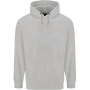 Spartan Biker Motorbike Motorcycle Mens 80% Cotton Hoodie White