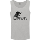 Spartan Gym Training Top Bodybuilding Mens Vest Tank Top Charcoal