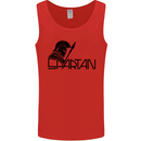 Spartan Gym Training Top Bodybuilding Mens Vest Tank Top Red