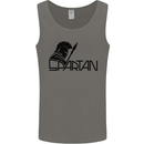 Spartan Gym Training Top Bodybuilding Mens Vest Tank Top Sports Grey