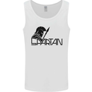 Spartan Gym Training Top Bodybuilding Mens Vest Tank Top White
