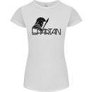 Spartan Gym Training Top Bodybuilding Womens Petite Cut T-Shirt White