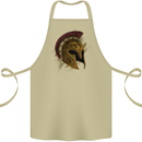 Spartan Helmet Gym Bodybuilding Training Cotton Apron 100% Organic Khaki