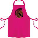 Spartan Helmet Gym Bodybuilding Training Cotton Apron 100% Organic Pink