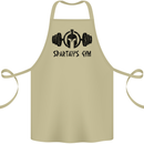 Spartans Gym Cotton Apron 100% Organic Khaki