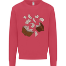 Spell Book Magic Magician Magical Mens Sweatshirt Jumper Heliconia