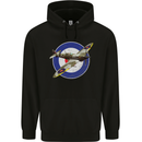 Spitfire MOD RAF WWII Fighter Plane British Mens 80% Cotton Hoodie Black