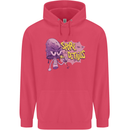 Spore Me the Details Funny Mushroom Childrens Kids Hoodie Heliconia