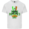 St. Patrick's Day Disguise Funny Kids T-Shirt Childrens White