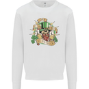 St. Patrick's Day of the Beer Funny Irish Kids Sweatshirt Jumper White