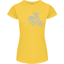 St George On a Horse St. George's Day Womens Petite Cut T-Shirt Yellow