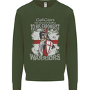 St George Warriors Kids Sweatshirt Jumper Forest Green