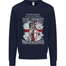 St George Warriors Kids Sweatshirt Jumper Navy Blue