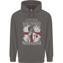 St George Warriors Mens 80% Cotton Hoodie Charcoal