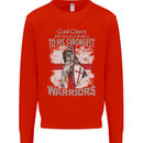 St George Warriors Mens Sweatshirt Jumper Bright Red