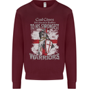 St George Warriors Mens Sweatshirt Jumper Maroon