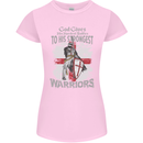 St George Warriors Womens Petite Cut T-Shirt Light Pink