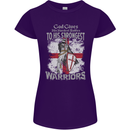 St George Warriors Womens Petite Cut T-Shirt Purple