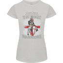 St George Warriors Womens Petite Cut T-Shirt Sports Grey