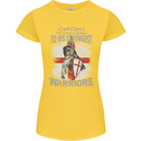 St George Warriors Womens Petite Cut T-Shirt Yellow