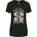 St George Warriors Womens Wider Cut T-Shirt Black