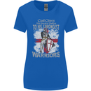 St George Warriors Womens Wider Cut T-Shirt Royal Blue