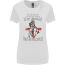 St George Warriors Womens Wider Cut T-Shirt White