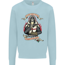 St Georges Day England Flag Knights Templar Kids Sweatshirt Jumper Light Blue