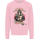 St Georges Day England Flag Knights Templar Kids Sweatshirt Jumper Light Pink