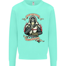 St Georges Day England Flag Knights Templar Kids Sweatshirt Jumper Peppermint