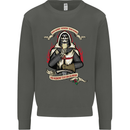 St Georges Day England Flag Knights Templar Kids Sweatshirt Jumper Storm Grey