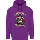 St Georges Day England Flag Knights Templar Mens 80% Cotton Hoodie Purple