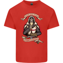 St Georges Day England Flag Knights Templar Mens Cotton T-Shirt Tee Top Red