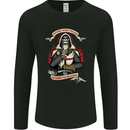 St Georges Day England Flag Knights Templar Mens Long Sleeve T-Shirt Black