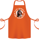 St Georges Day For Queen & Country England Cotton Apron 100% Organic Orange