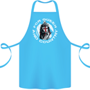 St Georges Day For Queen & Country England Cotton Apron 100% Organic Turquoise