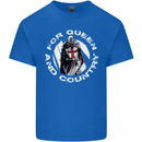 St Georges Day For Queen & Country England Kids T-Shirt Childrens Royal Blue