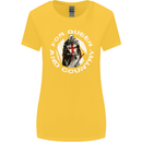 St Georges Day For Queen & Country England Womens Wider Cut T-Shirt Yellow