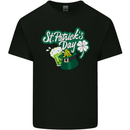 St Patricks Day Funny Irish Ireland Holiday Mens Cotton T-Shirt Tee Top Black